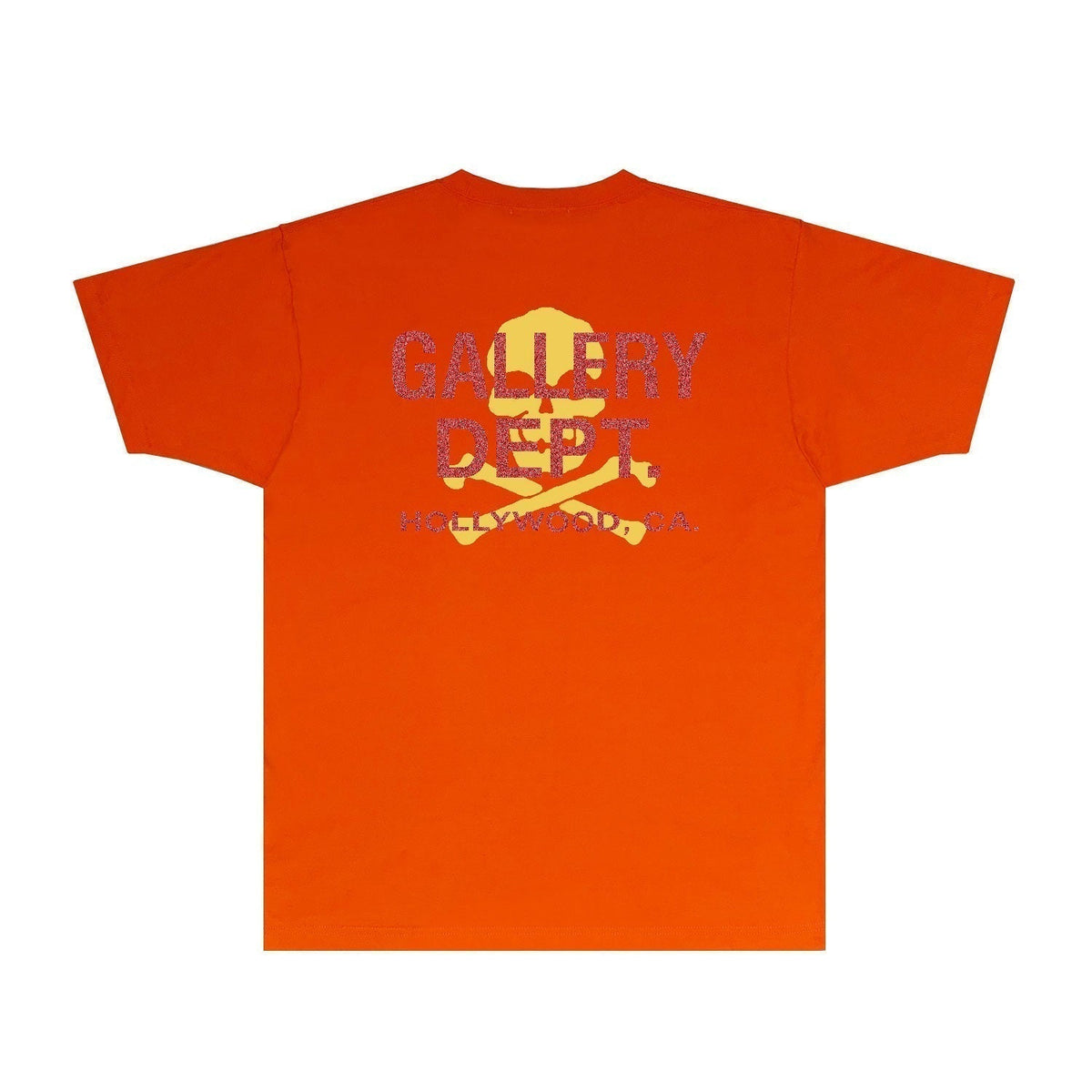 Gallery Dept T Shirt Retro Printed Loose Short-Sleeved Shirt