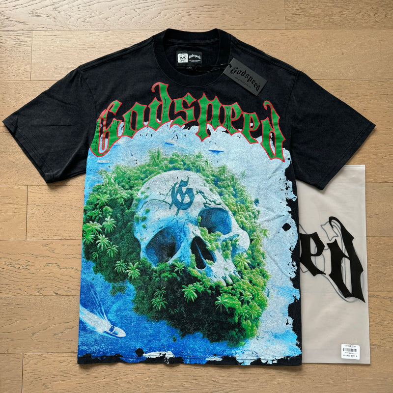 Godspeed T-shirts Retro Fantasy Pattern