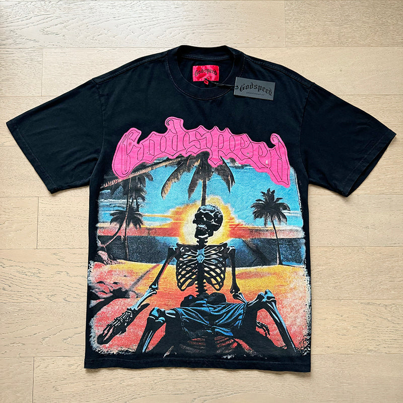 Godspeed T-shirts Retro Fantasy Pattern