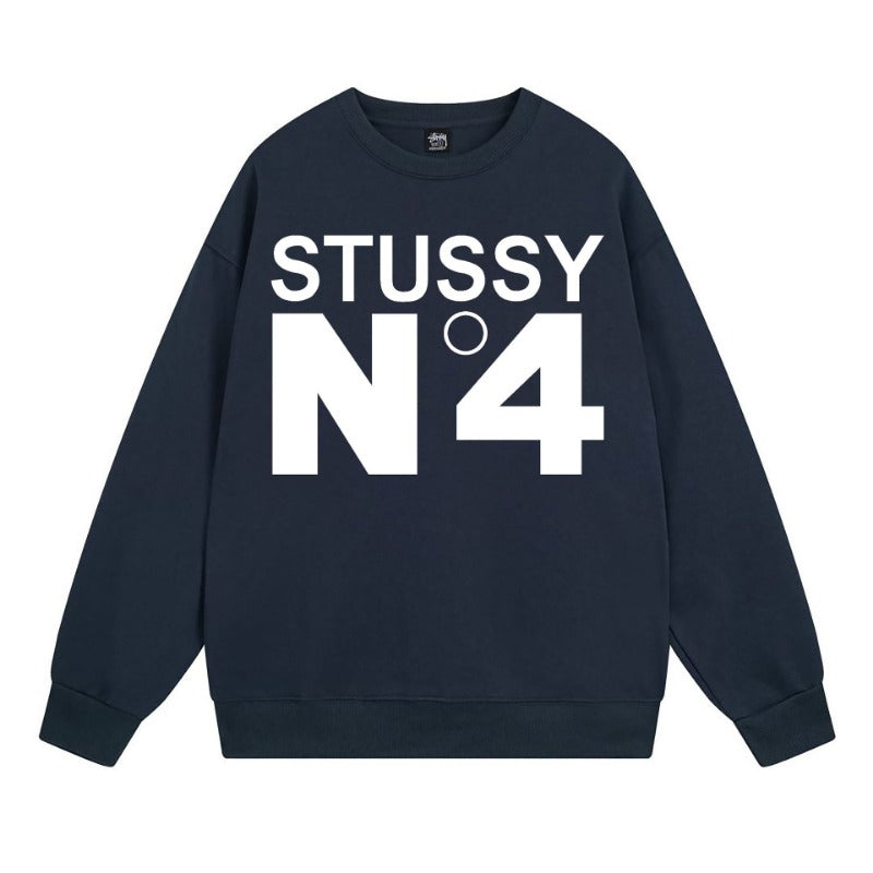 Stussy Sweatshirts Crew Neck Fleece Sweater