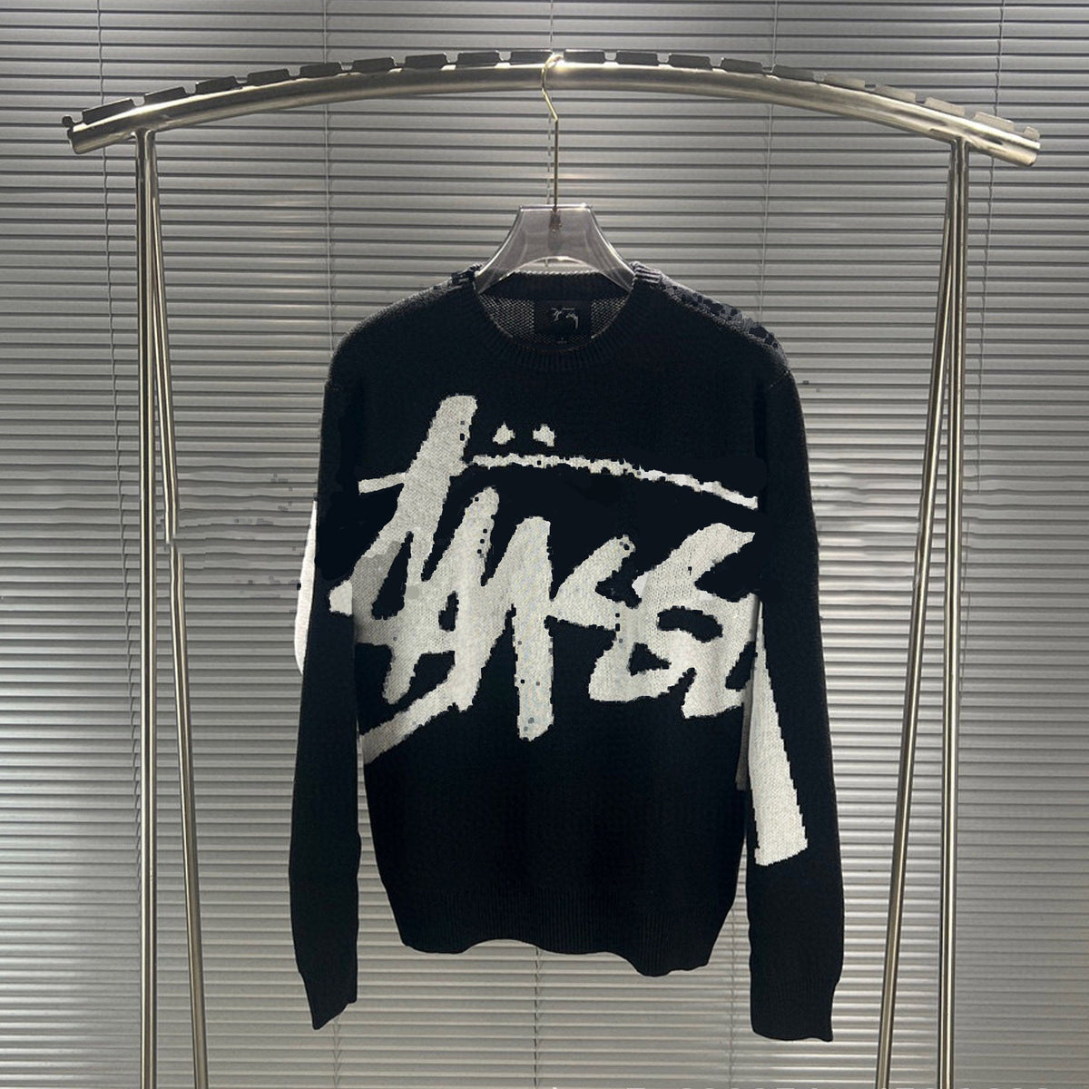 Stussy Sweatshirts Crew Neck Fashion Knitted Sweater