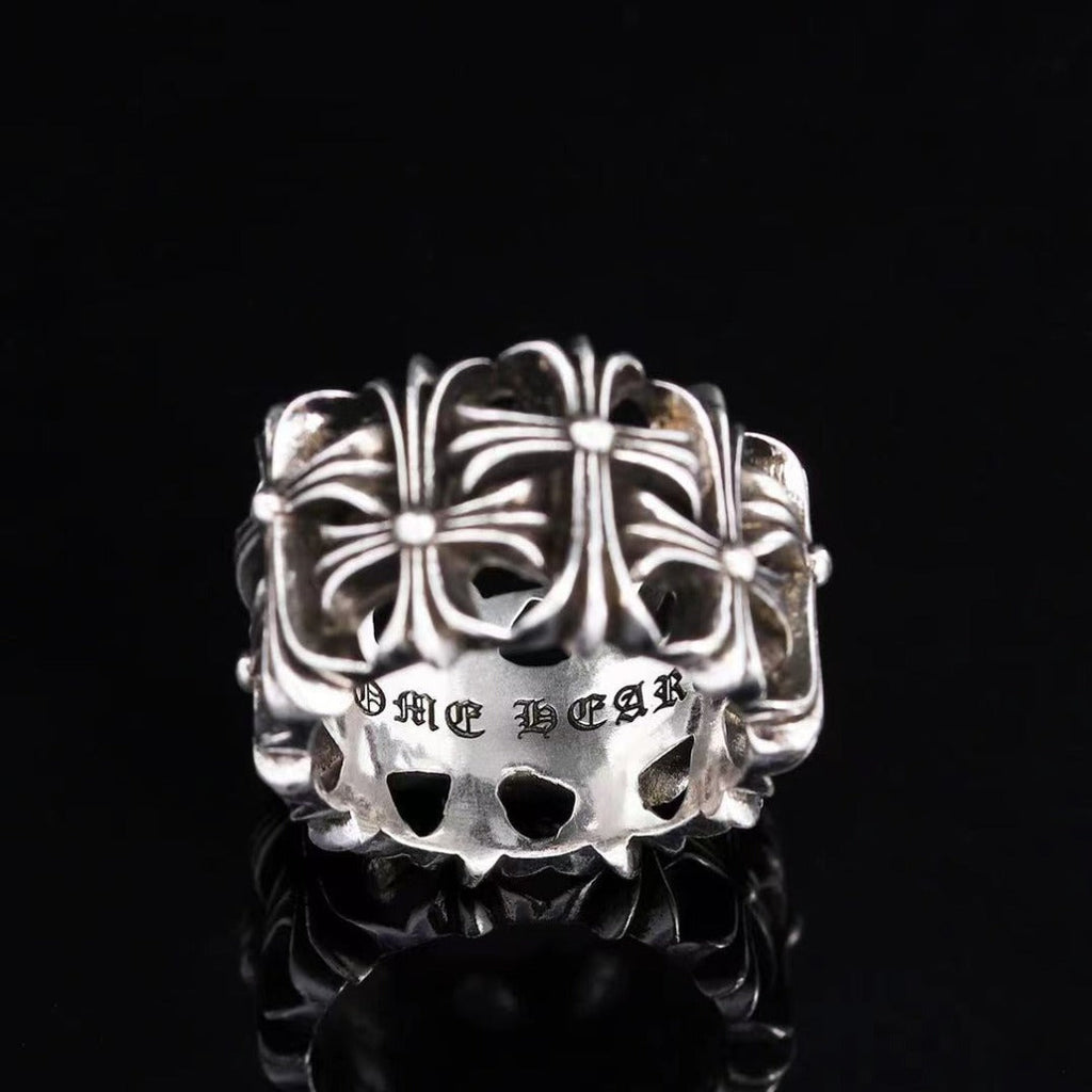 Chrome Heart Ring Vintage Punk