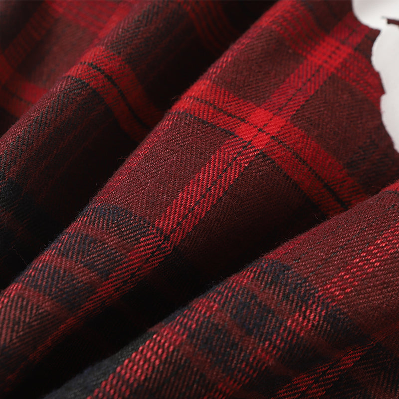 Denim Tears Shirt Kapok Plaid Long sleeve shirt