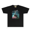 Gallery Dept T Shirt Retro Printed Loose Short-Sleeved Shirt