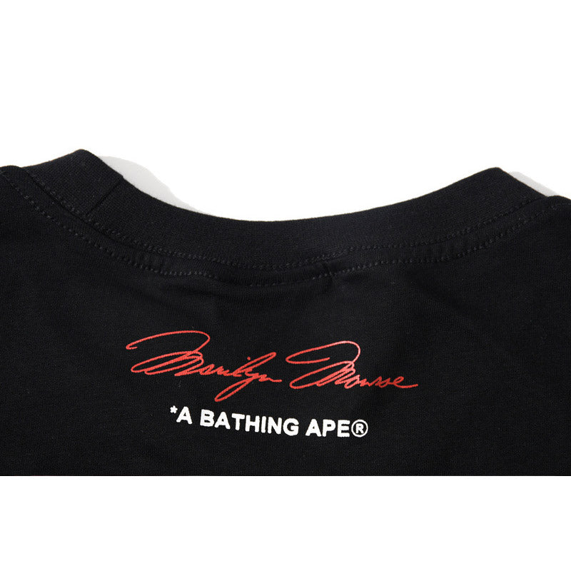 Bathing Ape T-Shirt Teen Casual Camouflage Light and Shadow T-shirt Short Sleeve