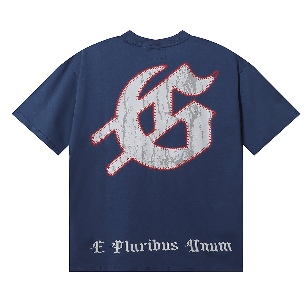 Godspeed T-shirts Skull Baseball Players Printed Cotton Casual Short Sleeves Men and Women