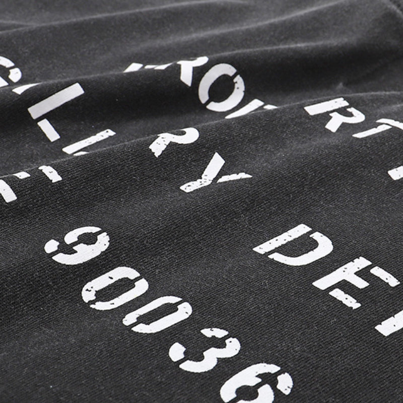 Gallery Dept T-shitrs Retro Short Sleeve T-shirt Casual Fashionable