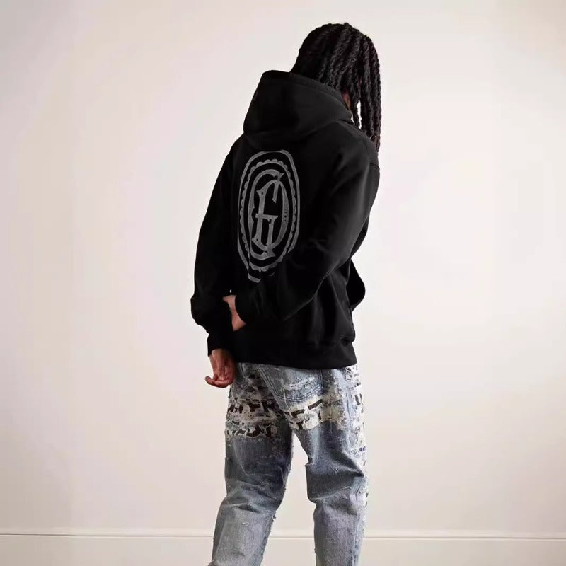 Gallery Dept Hoodie Alphabet Slogan Pattern Printed Hooded Sweater