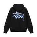 CHECKER STOCK HOODIE-BLACK