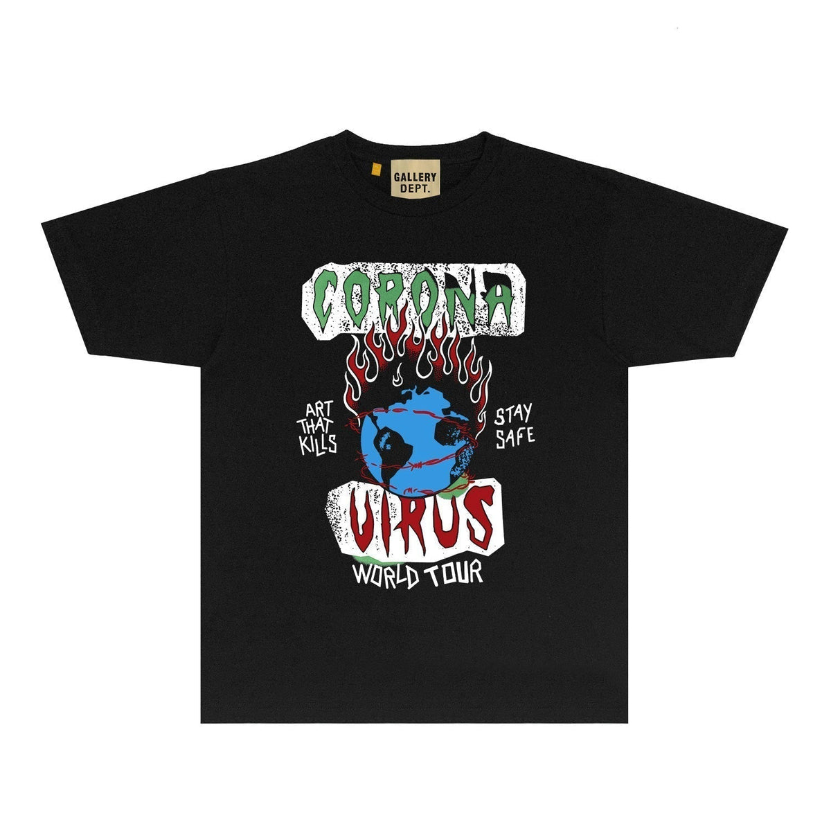 Gallery Dept T Shirts European And American Tee Shirt Short Sleeve T-Shirt Blouse