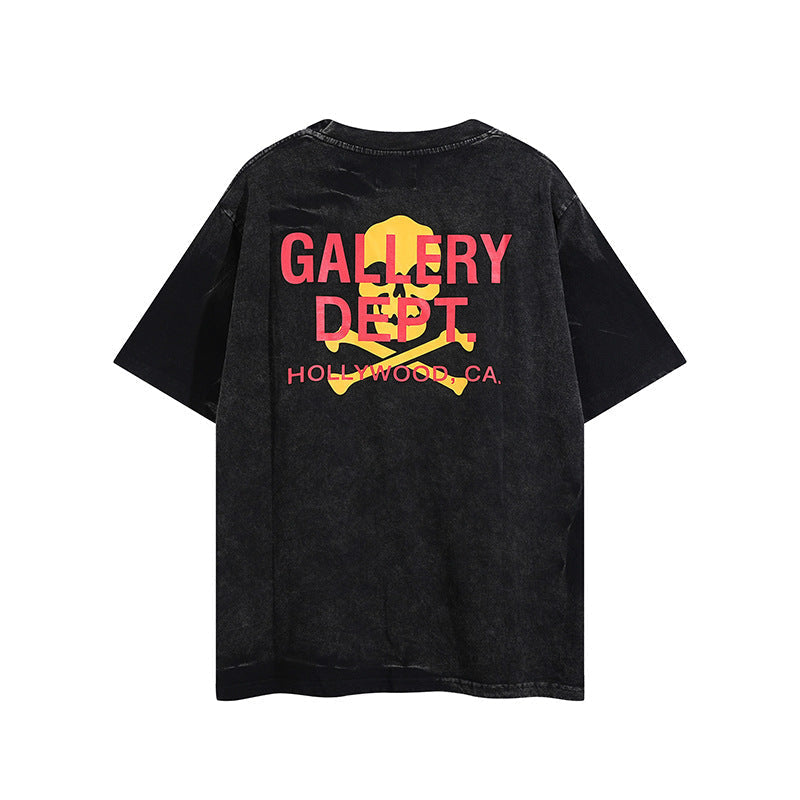 Gallery Dept T Shirts Printed Short Sleeve T-shirt Los Angeles