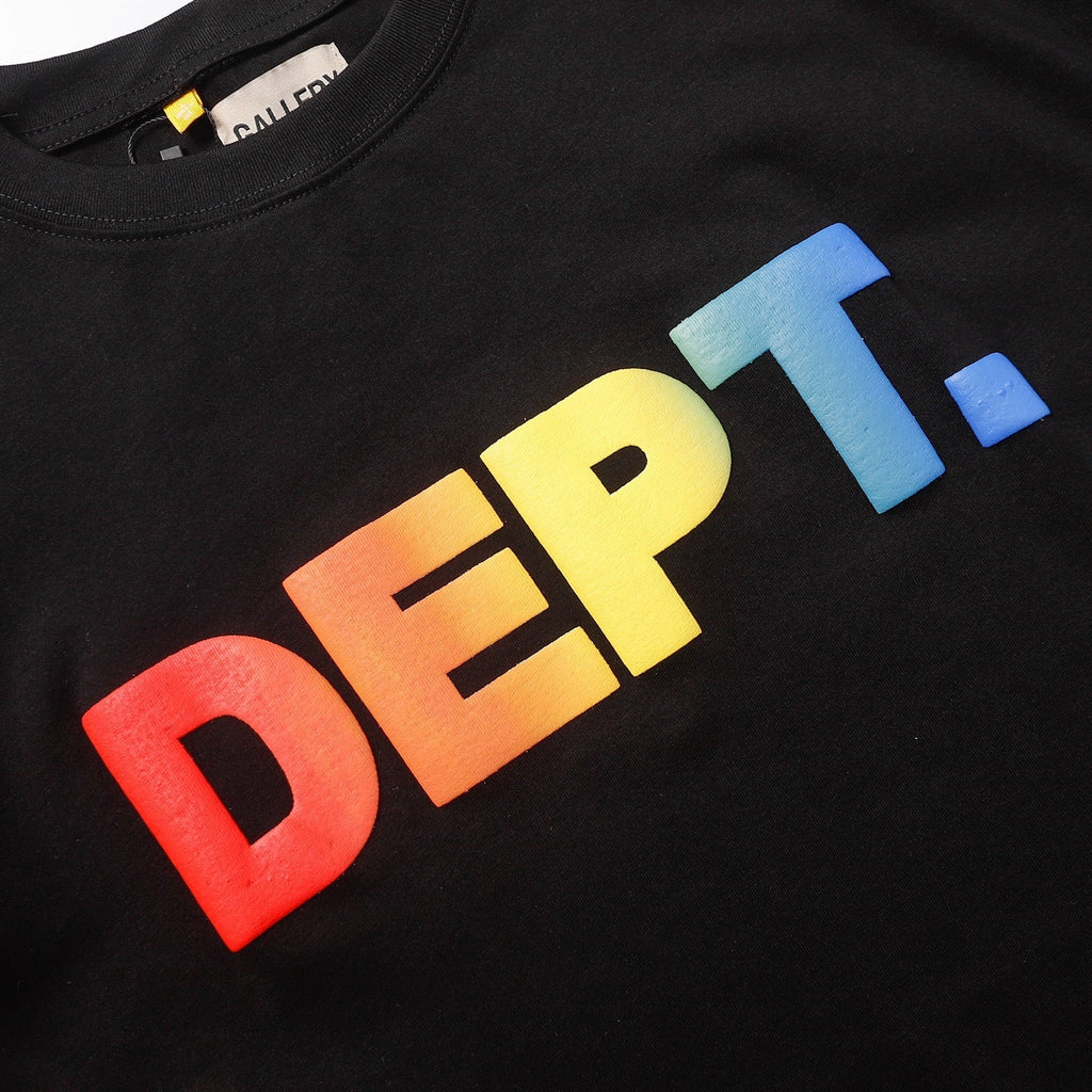 Gallery Dept T Shirts round Neck Short Sleeve T-shirt Pure Cotton