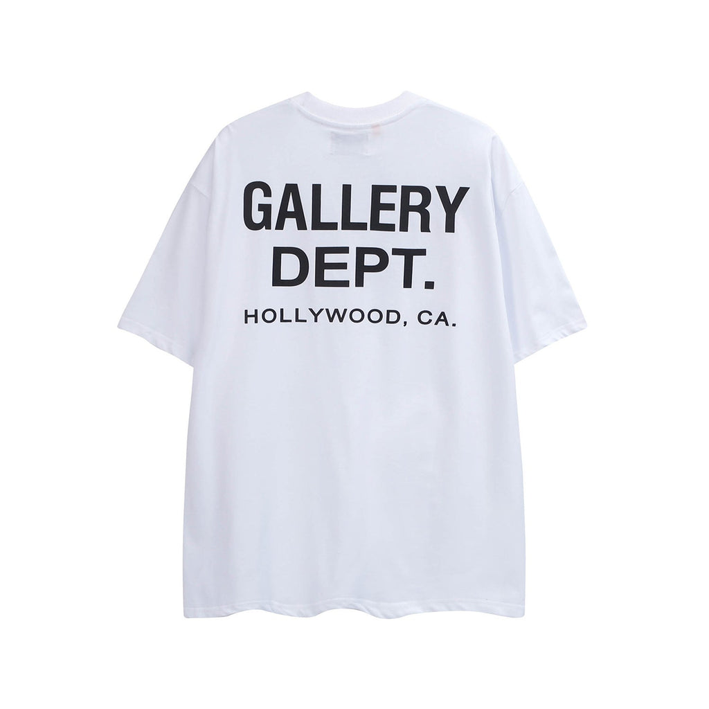 Gallery Dept T Shirts Summer Vintage Los Angeles Gallery Dept Summer Letter Printing Men and Women