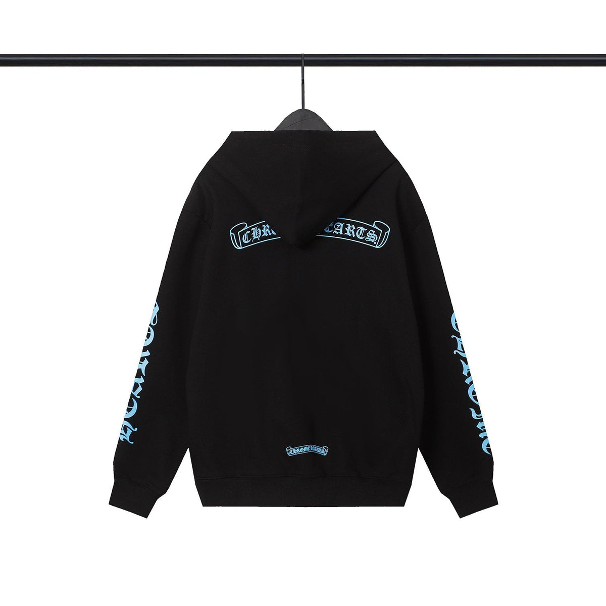 Chrome Heart HoodieCH Premium Lightning Blue Zipper Hooded Sweater Jacket Cardigan