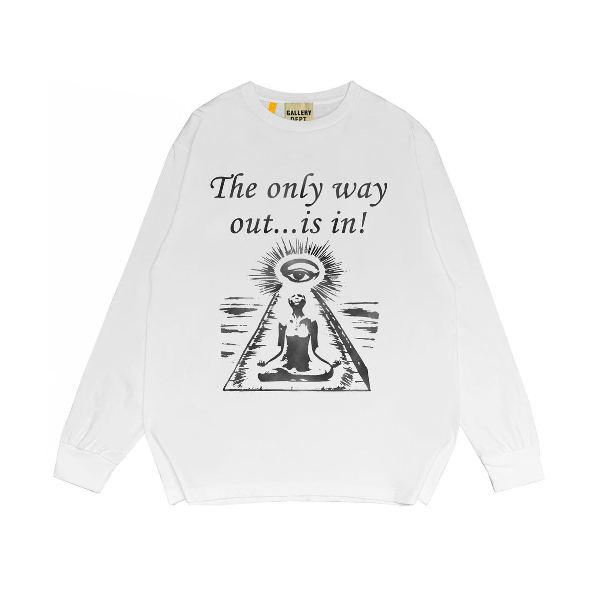 Gallery Dept Long Sleeved Shirt Fashion Brand Long Sleeve Long-Sleeved T-shirt Blouse