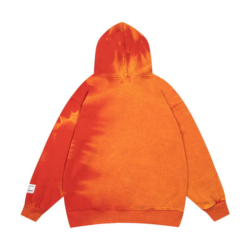 Gallery Dept Hoodie Washed Tie-Dye Hooded Sweater