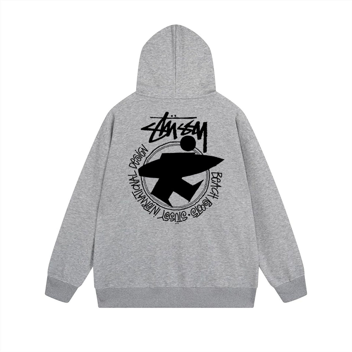 Stussy Hoodie Zip Cardigan Hooded Sweater