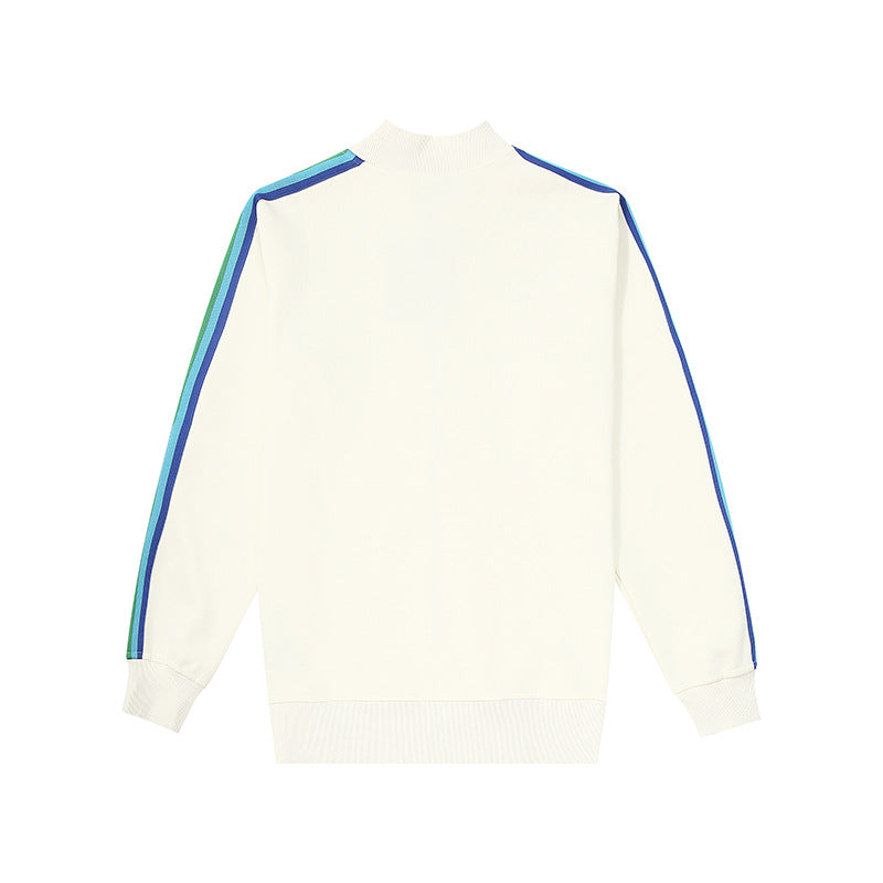 Palm Angle Sweatshirt Palm Angels Striped Men and Women Baggy Coat