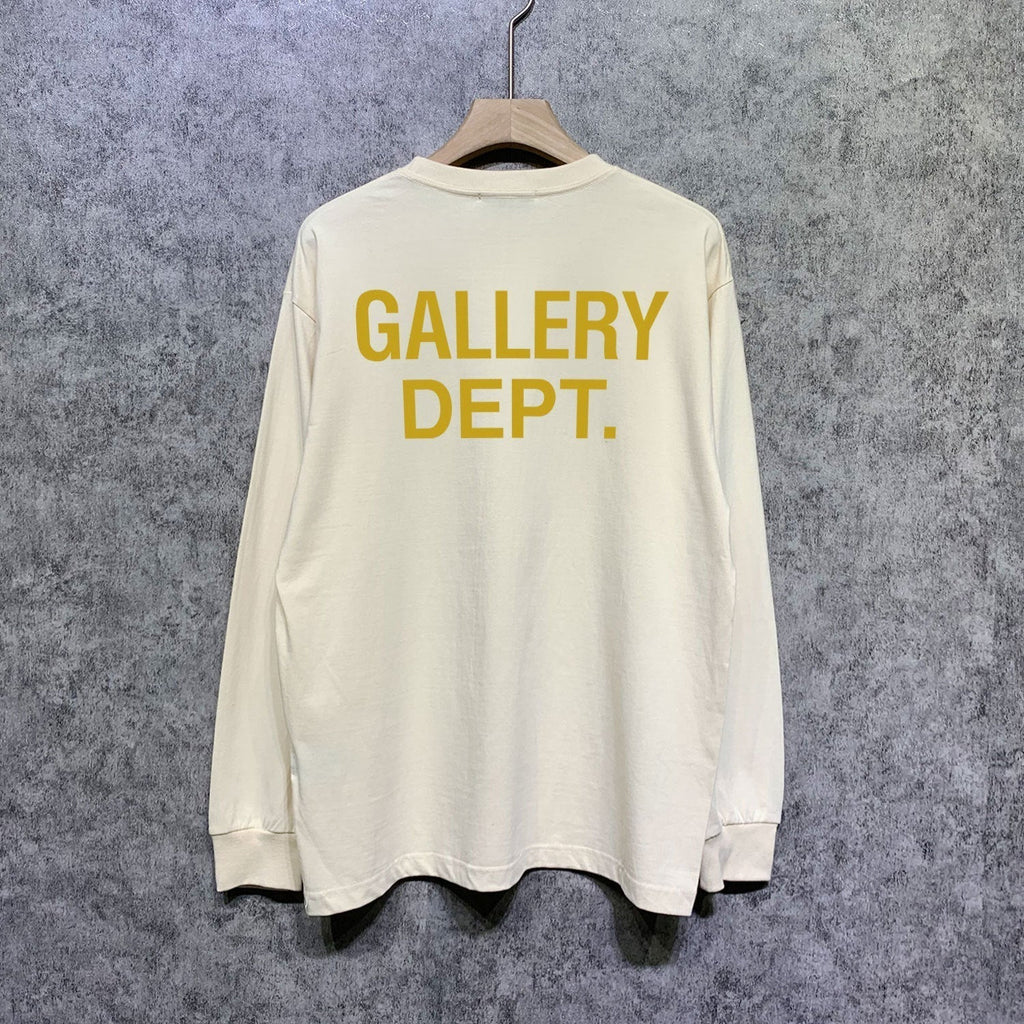 Gallery Dept Long Sleeved Shirt Fashion Brand Long Sleeve Long-Sleeved T-shirt Blouse
