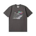 Gallery Dept T Shirts Los Angeles Street Summer Retro Short Sleeve T-shirt Allery Dept Men and Women