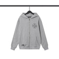 Chrome Heart Hoodie Crowe Hooded Sweater Cardigan Zip Long Sleeve Jacket