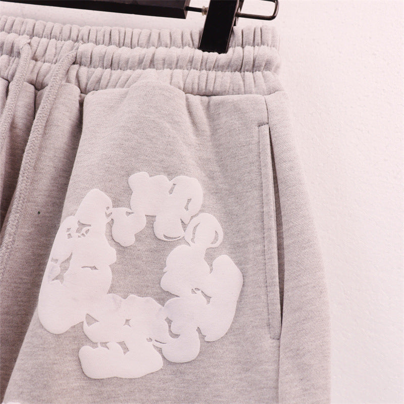 Denim Tears Shorts Puff Print Casual Shorts