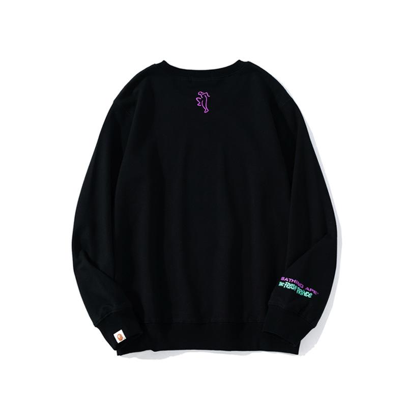 Bathing Ape Sweatshirts Spring Fashion Brand round Neck Pullover Undershirt Sweater