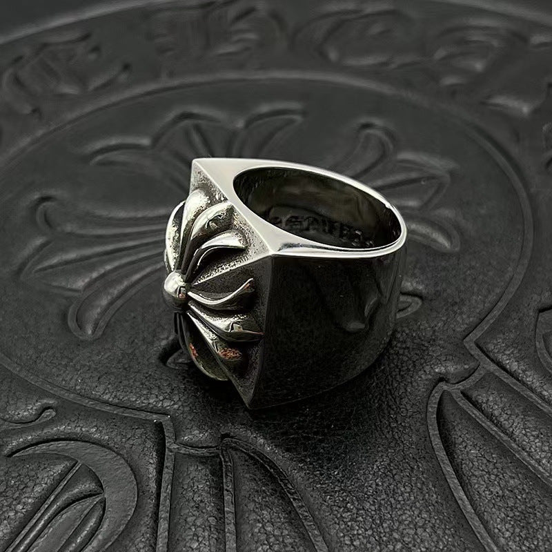 Chrome Heart Ring Overbearing Men's Ring