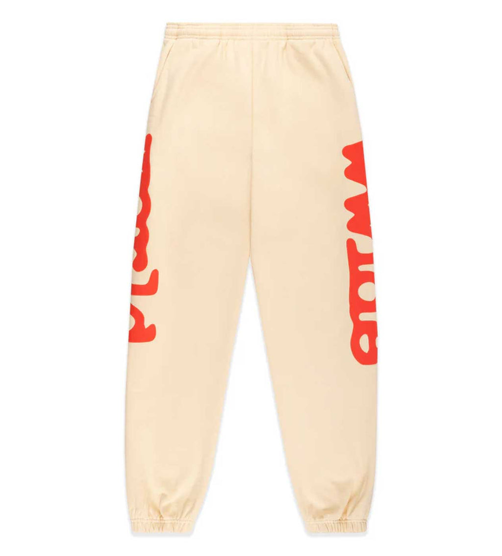 Sp5der Beluga Sweatpants Cream/Red