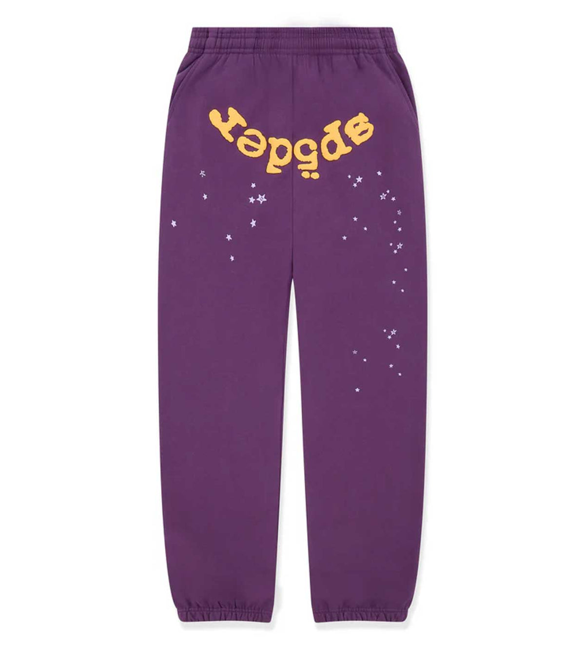 Sp5der Star OG Web v2 Sweatpants Purple