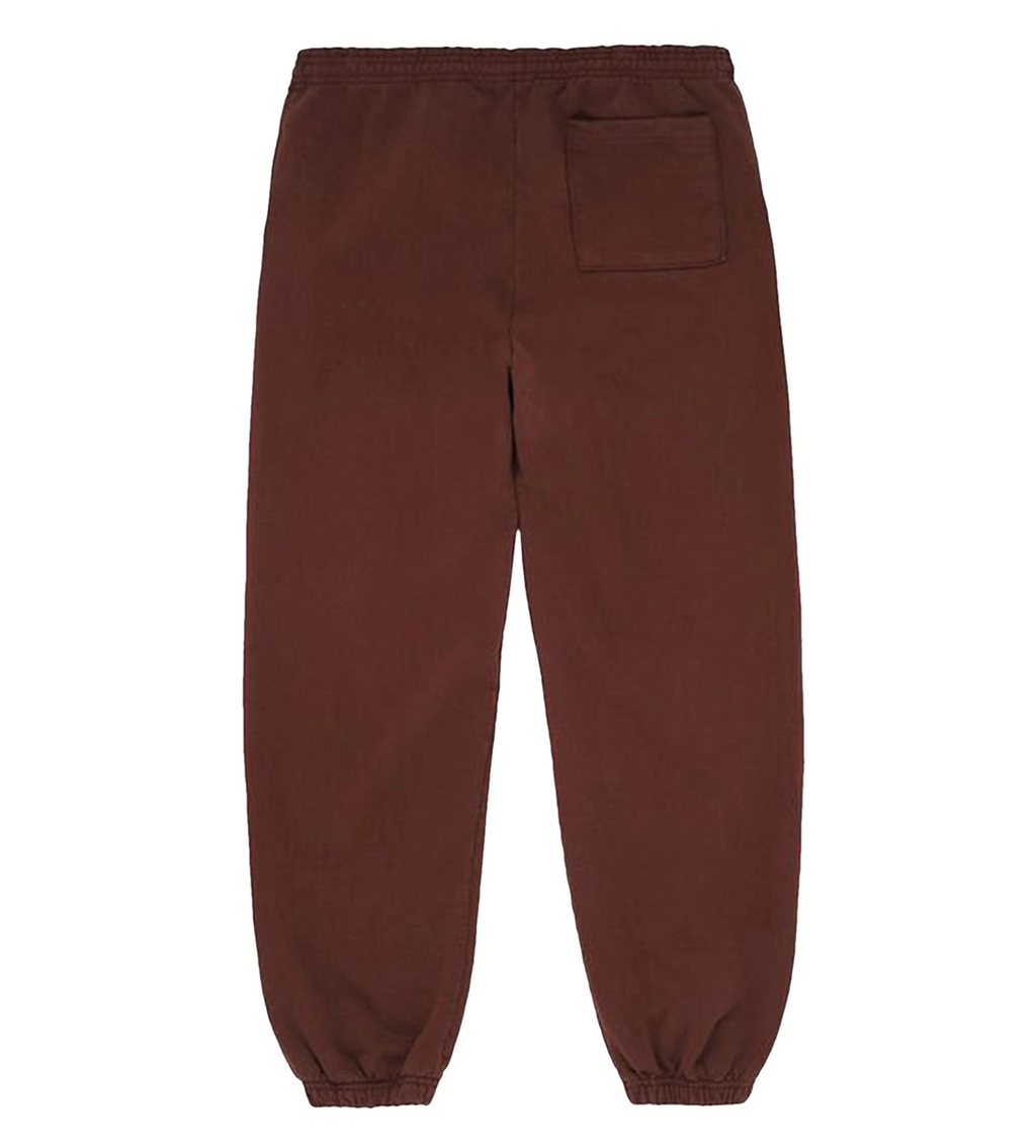 Sp5der Web Logo Sweatpants Brown
