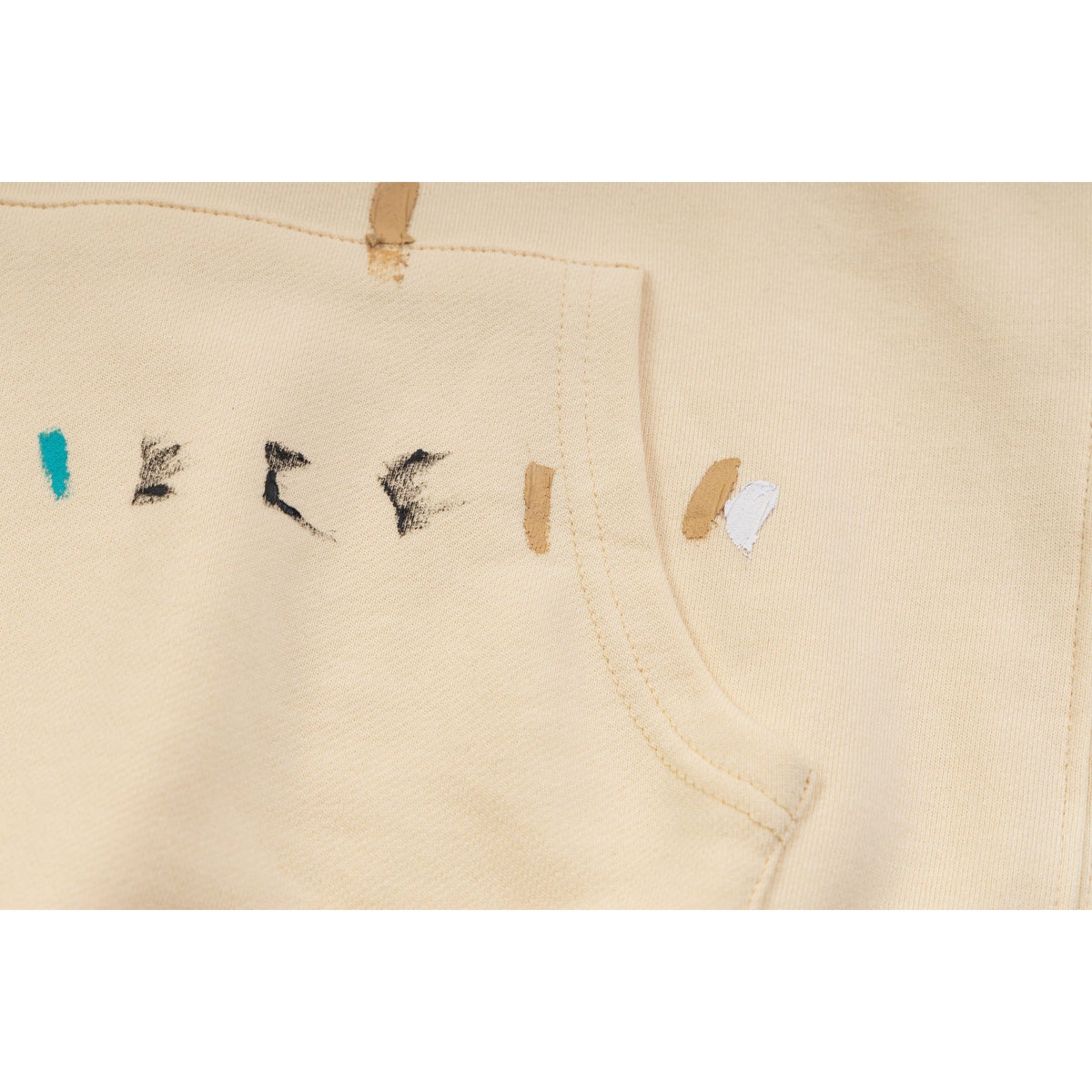 Gallery Dept Hoodie Splash Ink Letter Embroidered Hooded Sweater