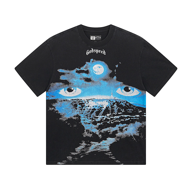 Godspeed T-shirts Retro Fantasy Pattern