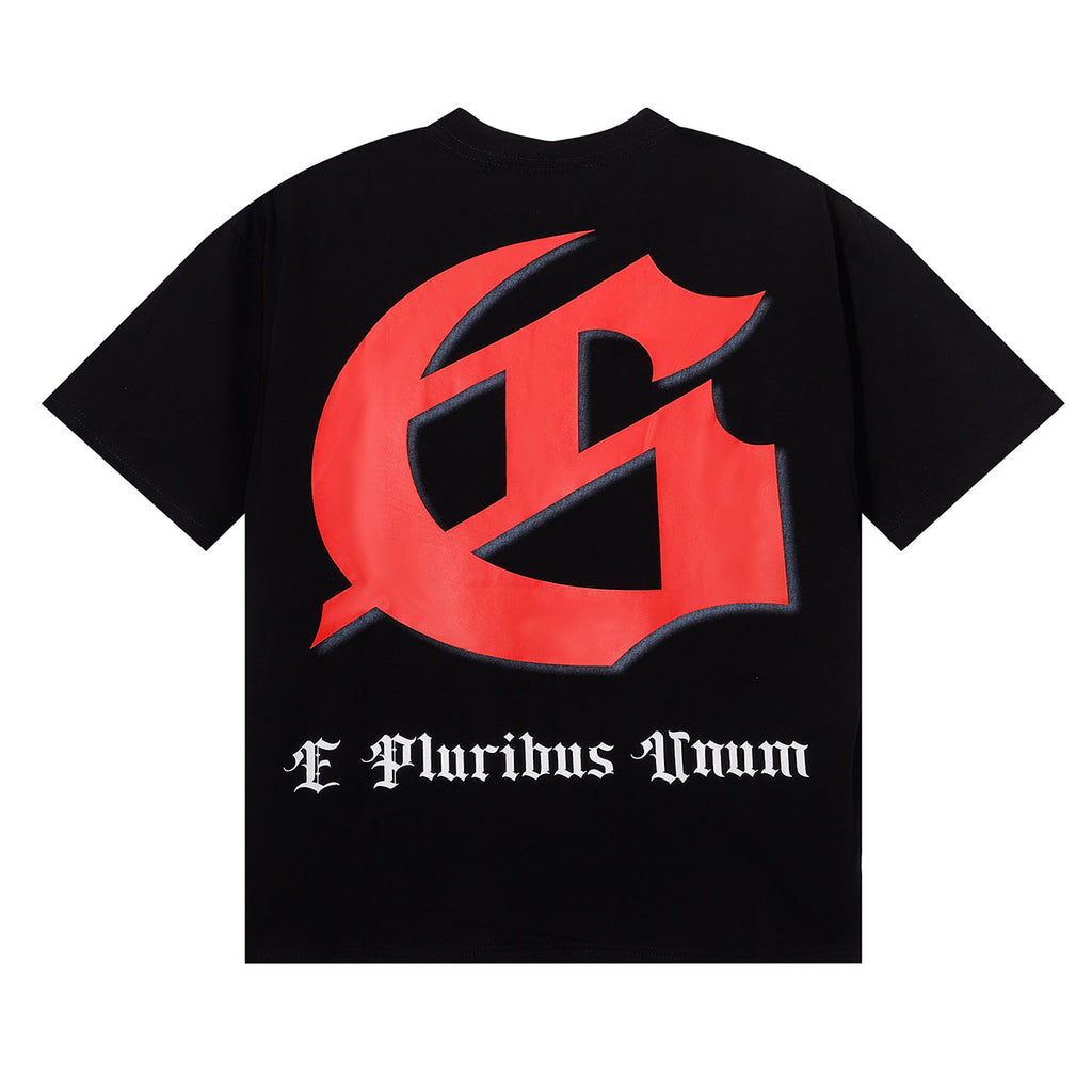 Godspeed T-shirts Road Supercar Printed Cotton Casual Short Sleeve Men and Women