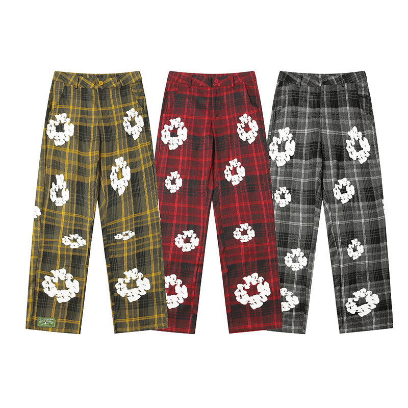 Denim Tears Plaid suit pants