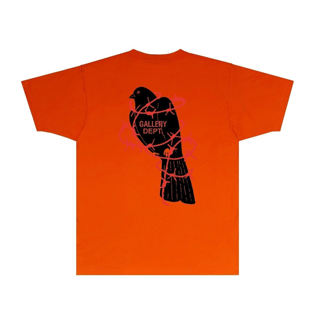 Gallery Dept T Shirt Retro Printed Loose Short-Sleeved Shirt (part2)