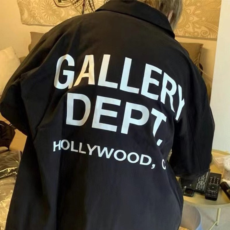 Gallery Dept Jacket Hollywood Limited Letter Coach Jacket