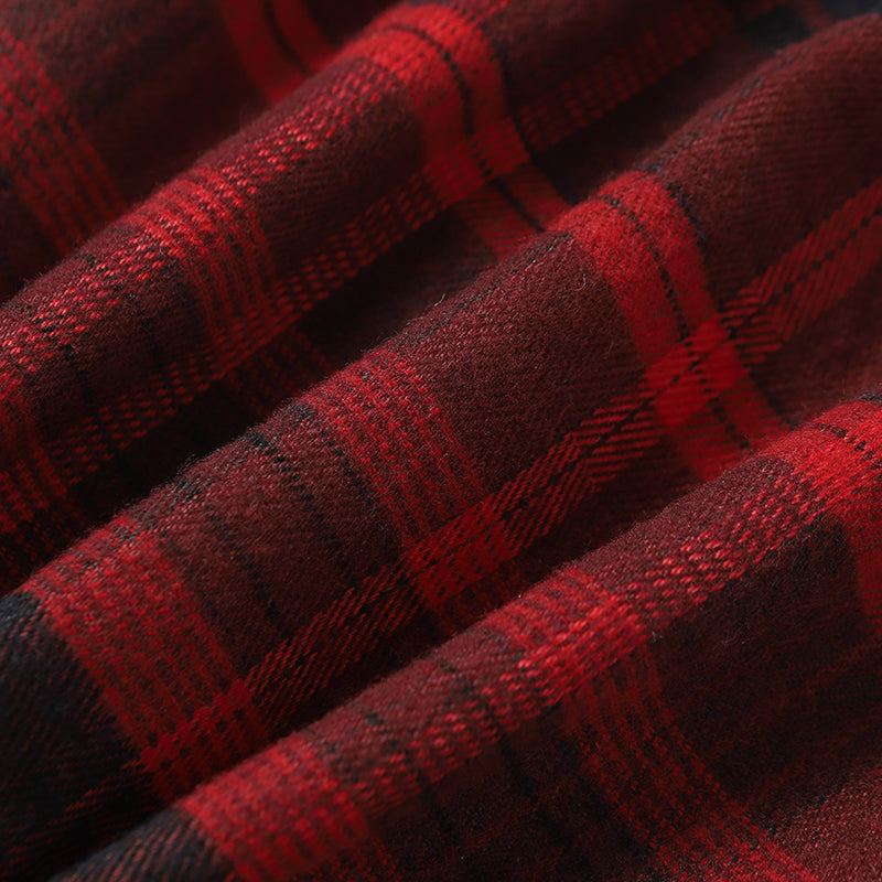 Denim Tears Shirt Kapok Plaid Short Sleeve Shirt