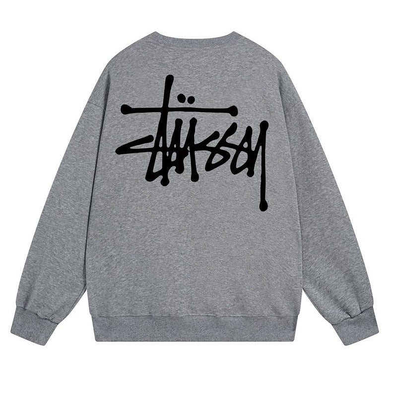 Stussy Sweatshirts Crew Neck Fleece Sweater