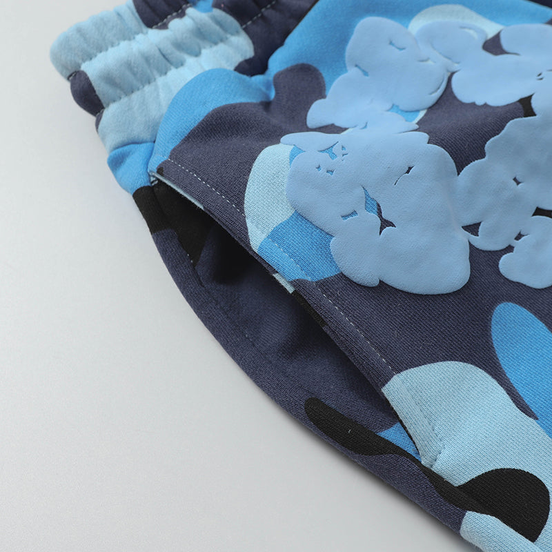 Denim Tears Shorts floral cotton Camouflage