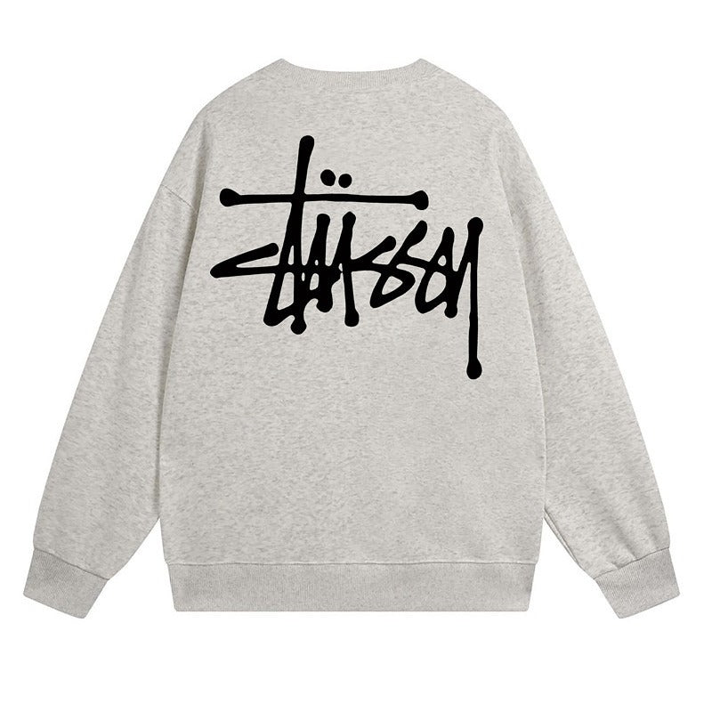 Stussy Sweatshirts Crew Neck Fleece Sweater