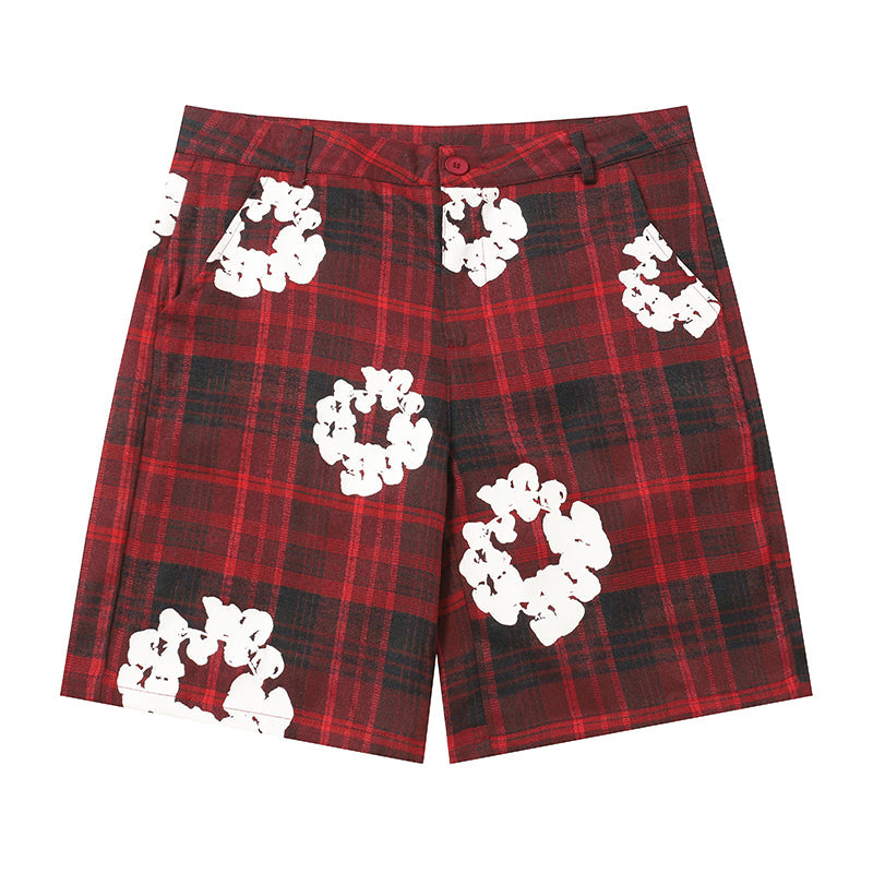 Denim Tears Shorts Kapok Plaid Shorts
