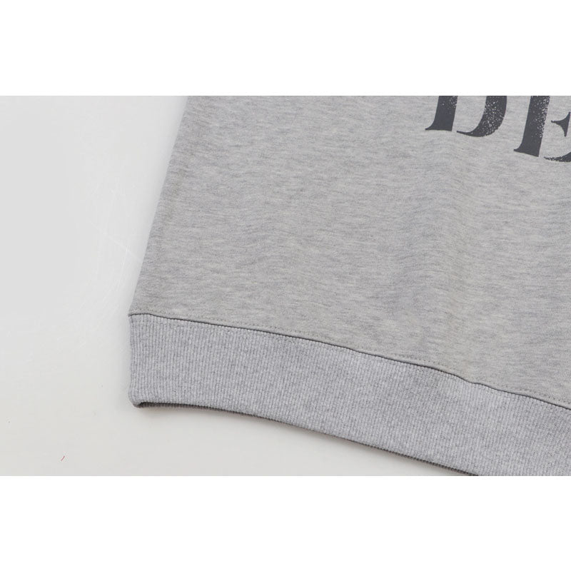 Gallery Dept Long Sleeve Shirt Letter Print Print Long Sleeve Crew Neck Sweater